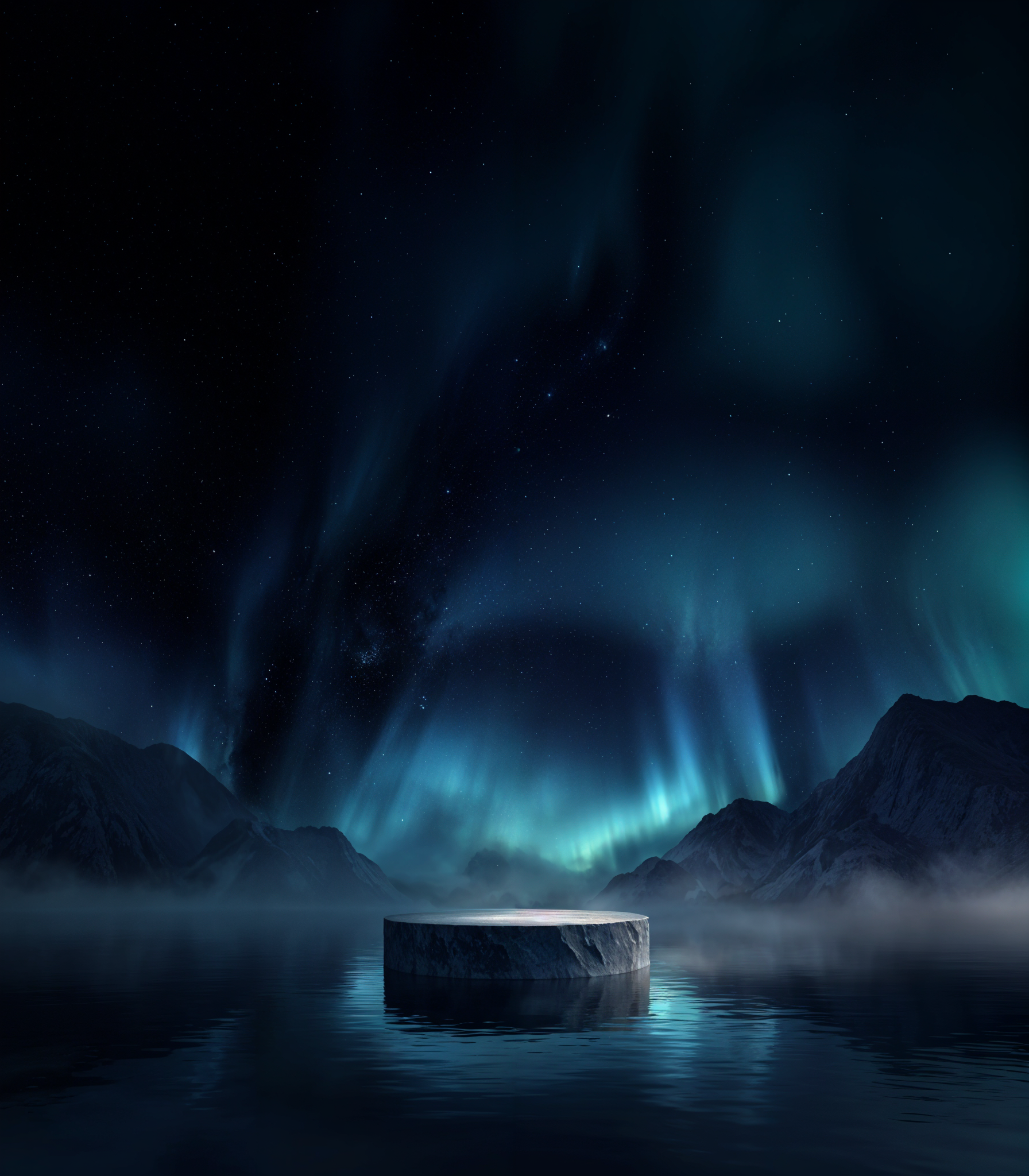 Aurora Background Desktop